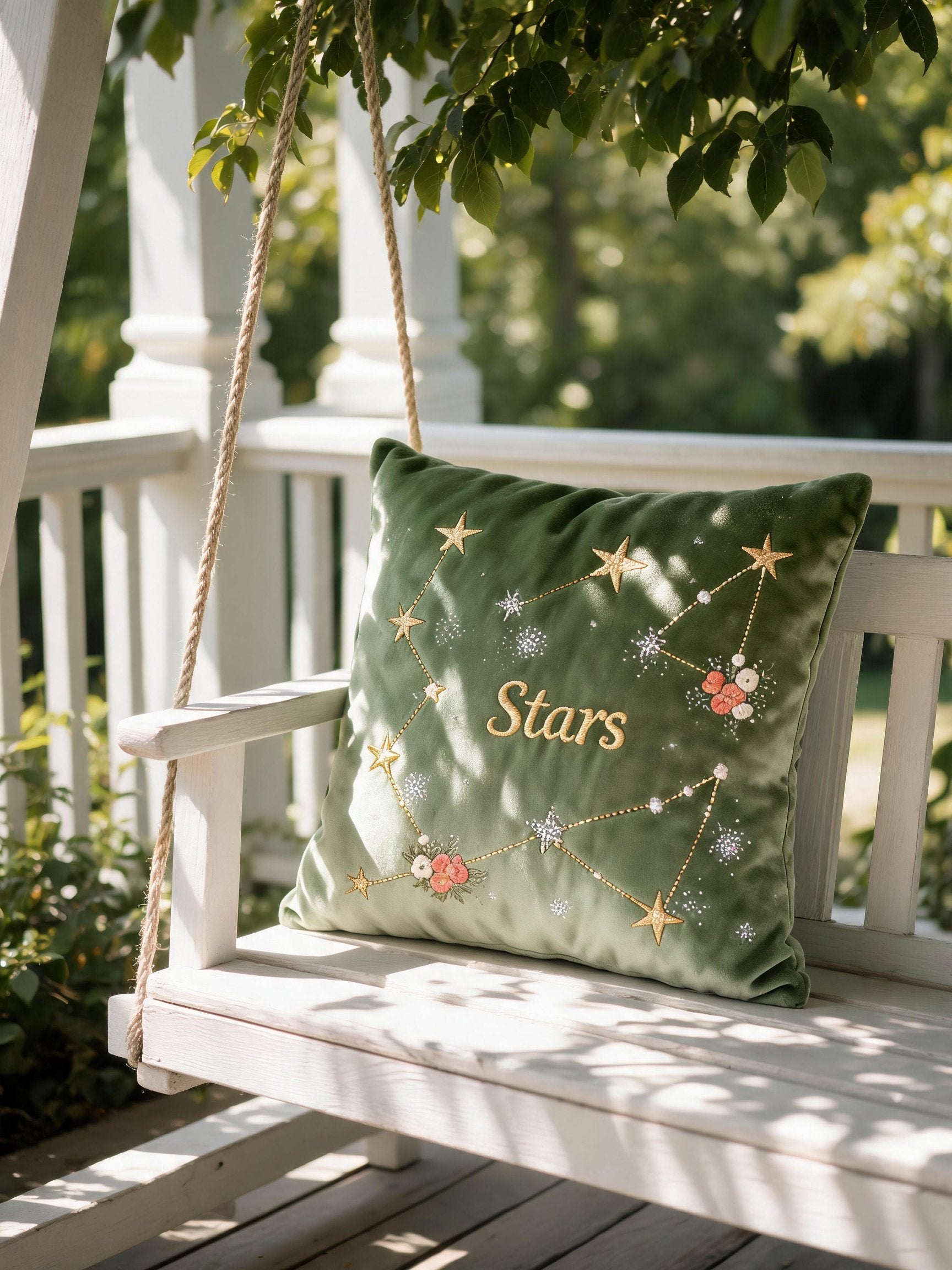 Stars Throw Pillow Set