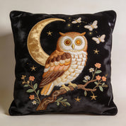 Moonlit Owl Cushion Cover