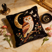 Moonlit Owl Cushion Cover
