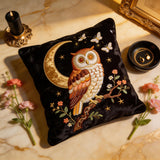Moonlit Owl Cushion Cover