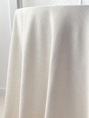 Boho Fringe Designer Tablecloth (Ivory)