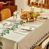 Royal Festive Embroidered Tablecloth