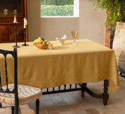 Minimal Luxe Tablecloth (Golden Beige)