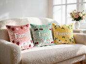Family Forever Throw Pillow Set