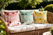 Family Forever Throw Pillow Set